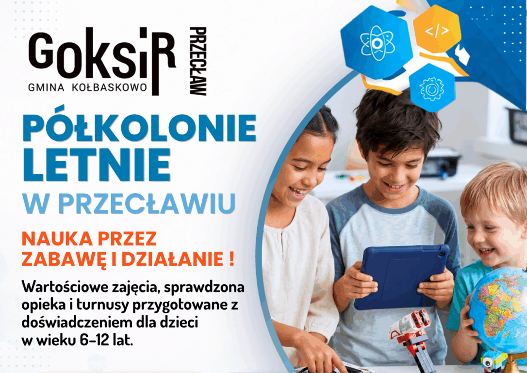 Wakacyjne półkolonie w GOKSiR Przecław. Roboty, programowanie i podróż dookoła świata.
