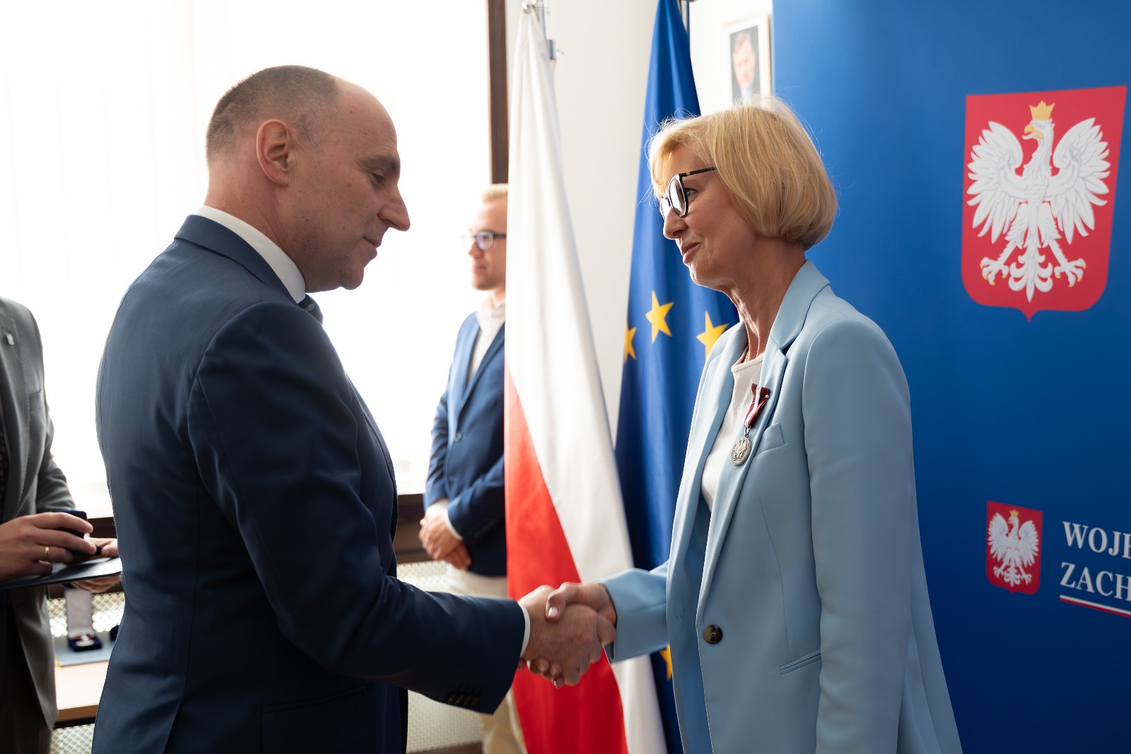 Wójt Gminy Kołbaskowo uhonorowana Odznaką Honorową „Zasłużony dla Samorządu Terytorialnego”