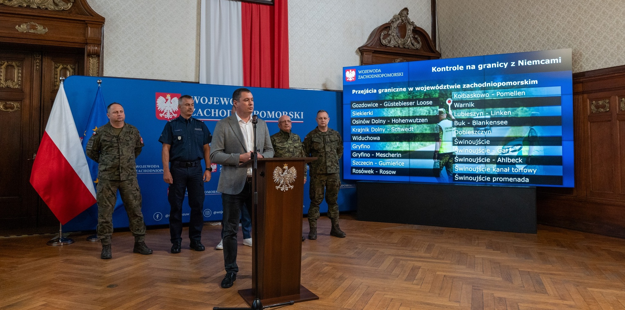 Znamy szczegóły kontroli granicznych w gminie Kołbaskowo