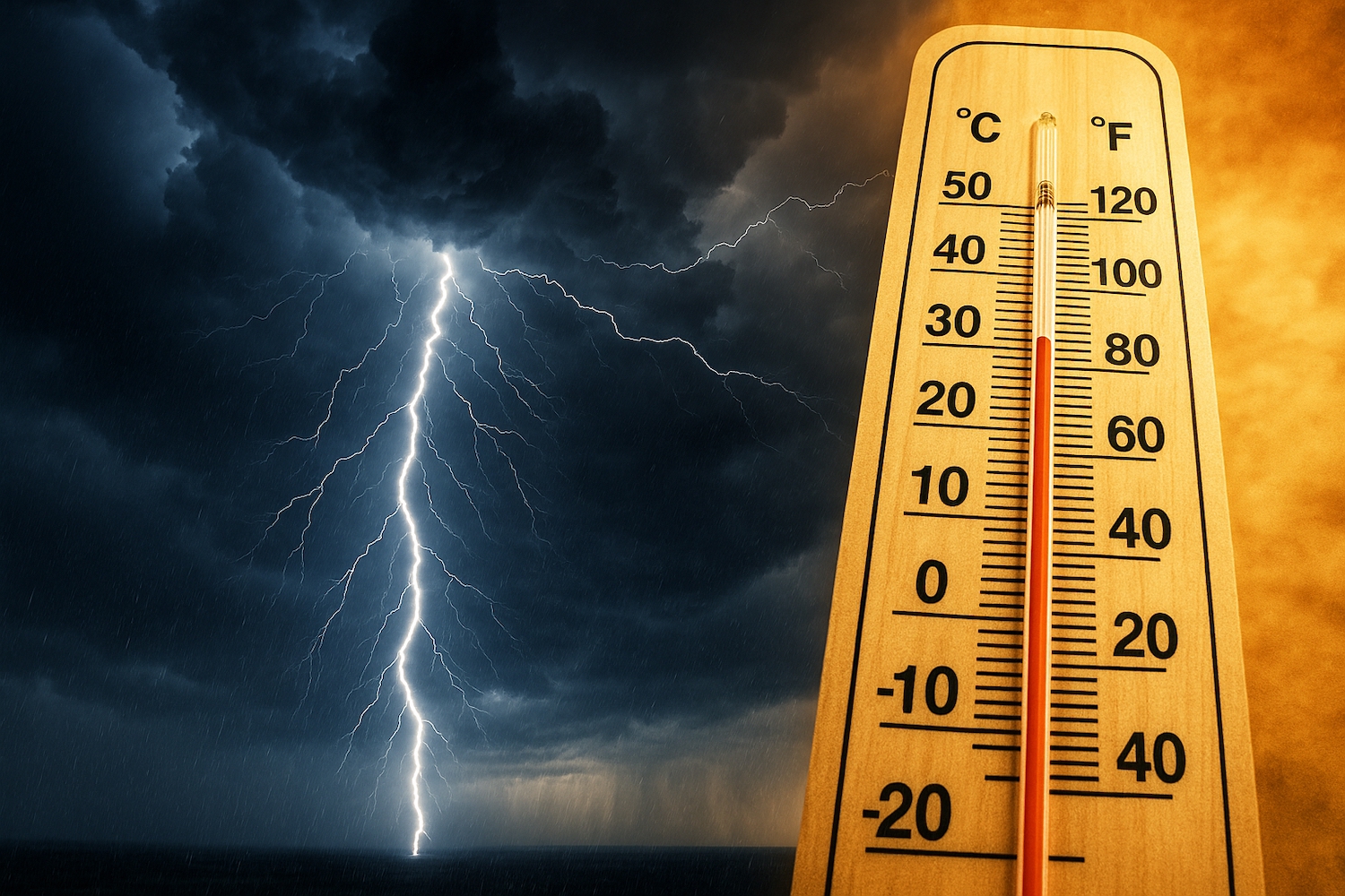 Upały w gminie Kołbaskowo – IMGW ostrzega przed wysokimi temperaturami