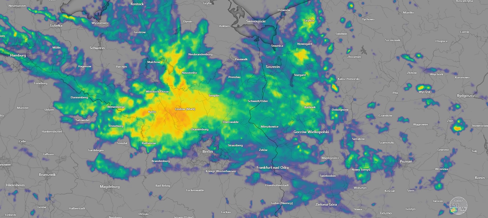 Uwaga, burze! IMGW ostrzega mieszkańców gminy Kołbaskowo przed niebezpieczną pogodą