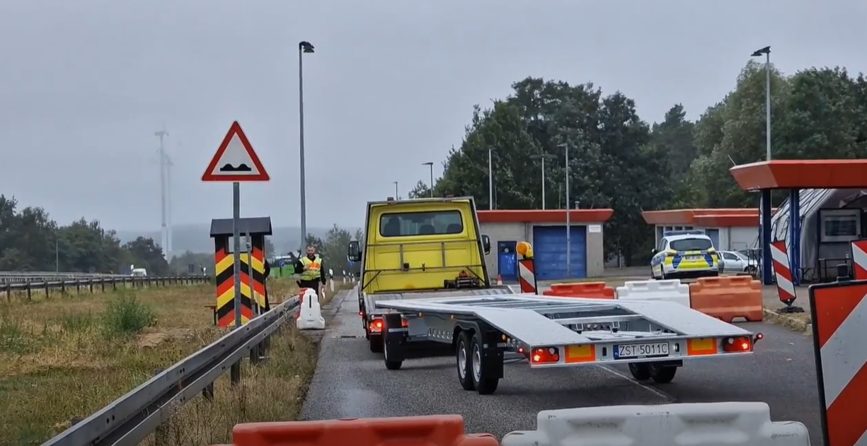 Od 7 lipca wracają kontrole graniczne. Rowerzyści zaskoczeni blokadami w gminie Kołbaskowo