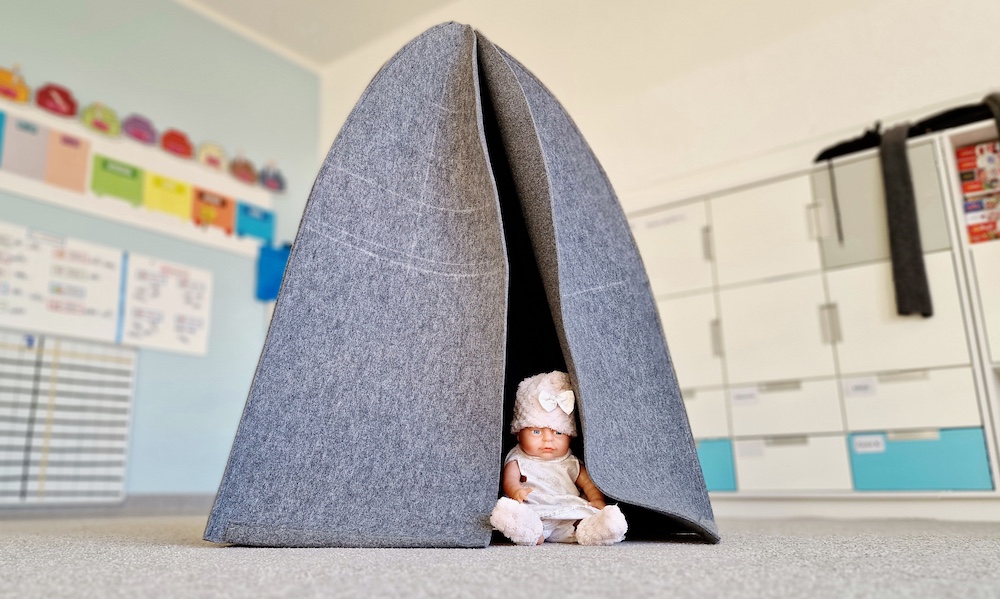 Szkoła w Przylepie wprowadziła Mobilną Strefę Ciszy