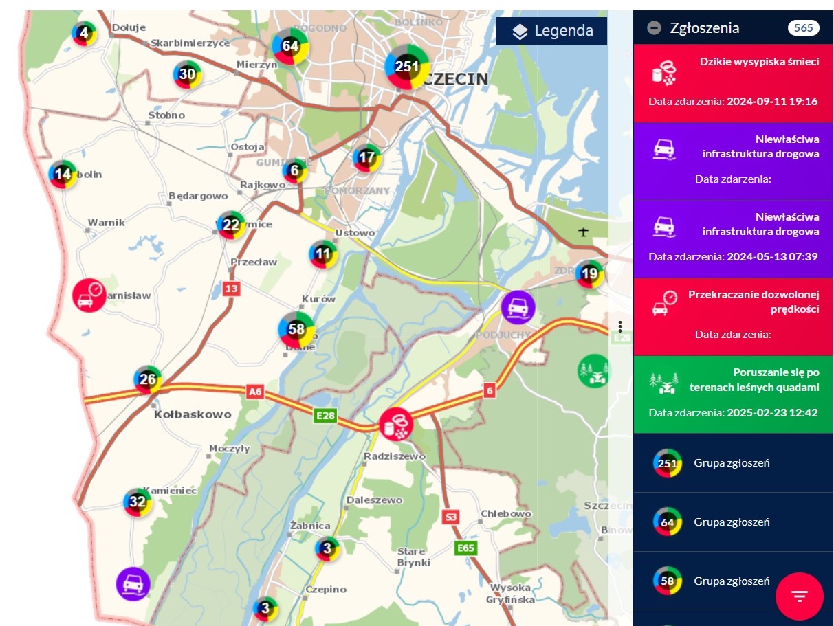 Krajowa Mapa Zagrożeń. Klikanie ma sens