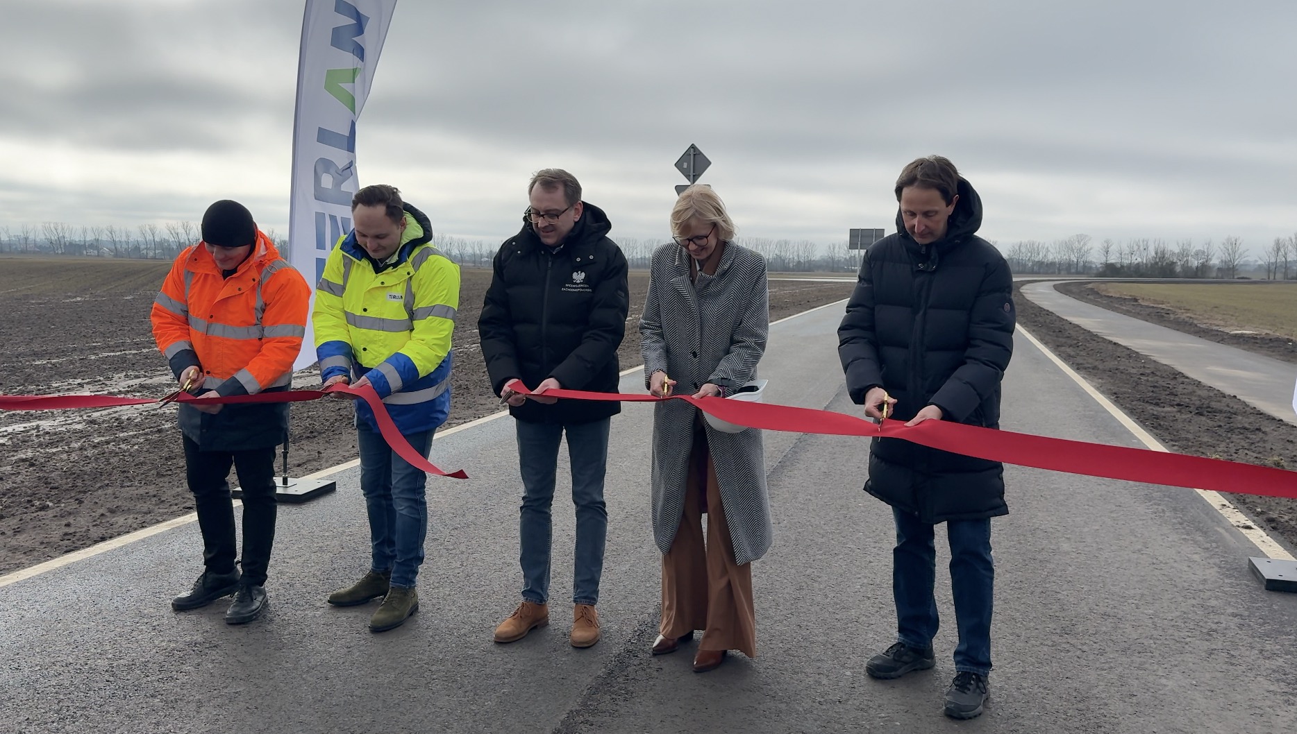 Nowa droga gminna Rajkowo - Będargowo otwarta