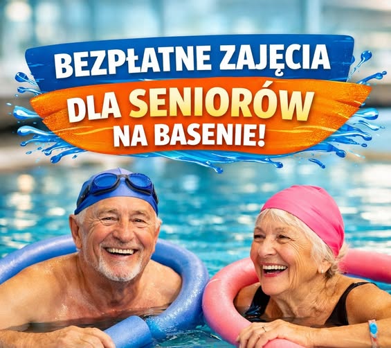 Seniorzy na start! Bezpłatne zajęcia na basenie