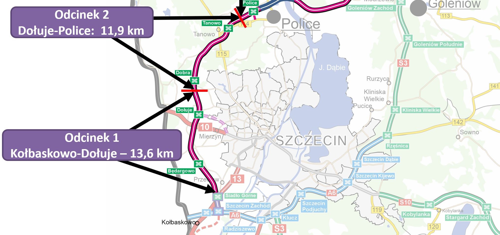 Niebawem ruszają wywłaszczenia gruntów pod budowę obwodnicy Szczecina