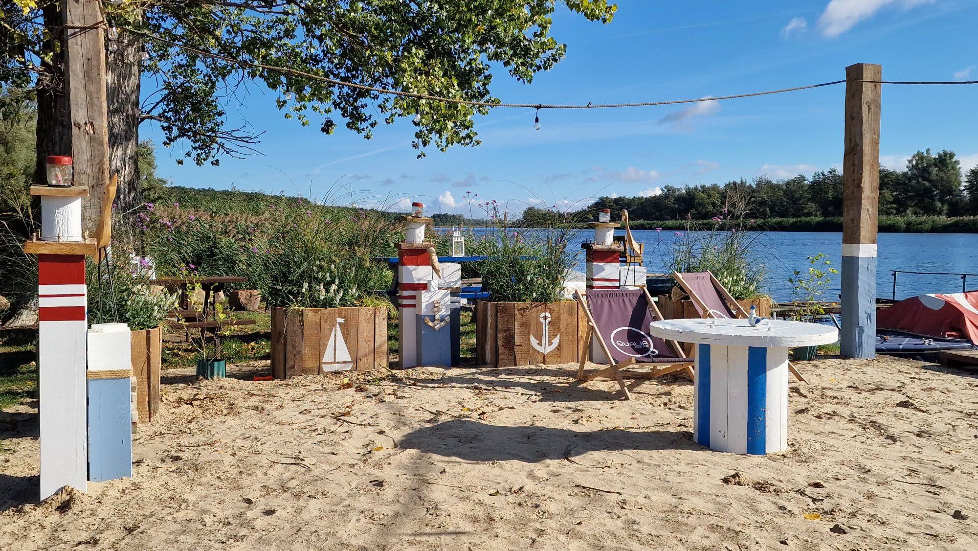Mini plaża powstała nad Odrą. Wyjątkowe miejsce w Moczyłach