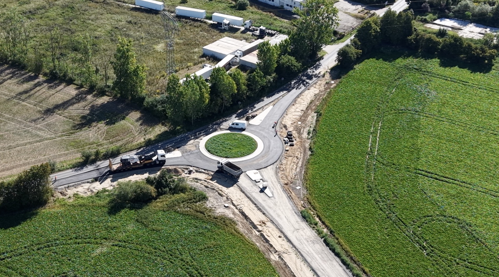 Nowa droga między Rajkowem a Będargowem. Jak idą prace? (VIDEO)