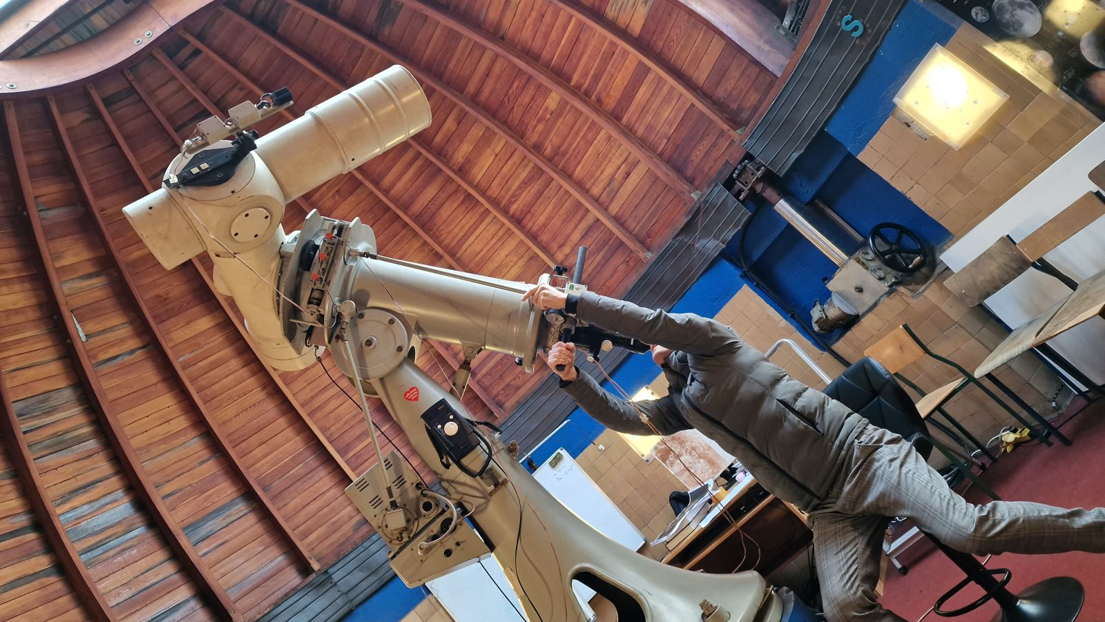 Astrofotografie z GOKSiR w Przecławiu trafiły na ZUT w Szczecinie (WIDEO)