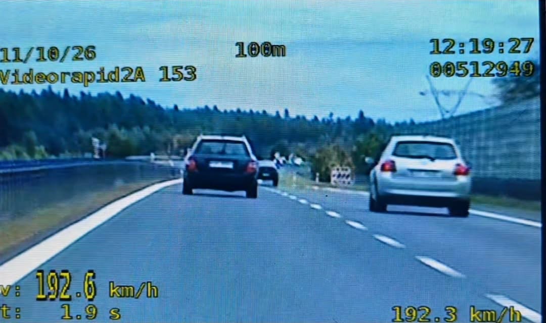 192 km/h na S10. Kilka dni po śmiertelnym wypadku kolejny pirat drogowy