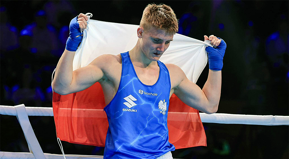 Fabian Urbański w trakcie przygotowań do Mistrzostw Europy