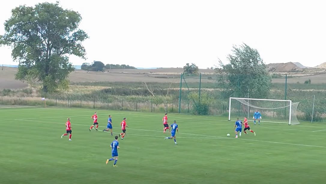 To była piękna bramka! GKS Kołbaskowo-Przecław jednak bez punktów