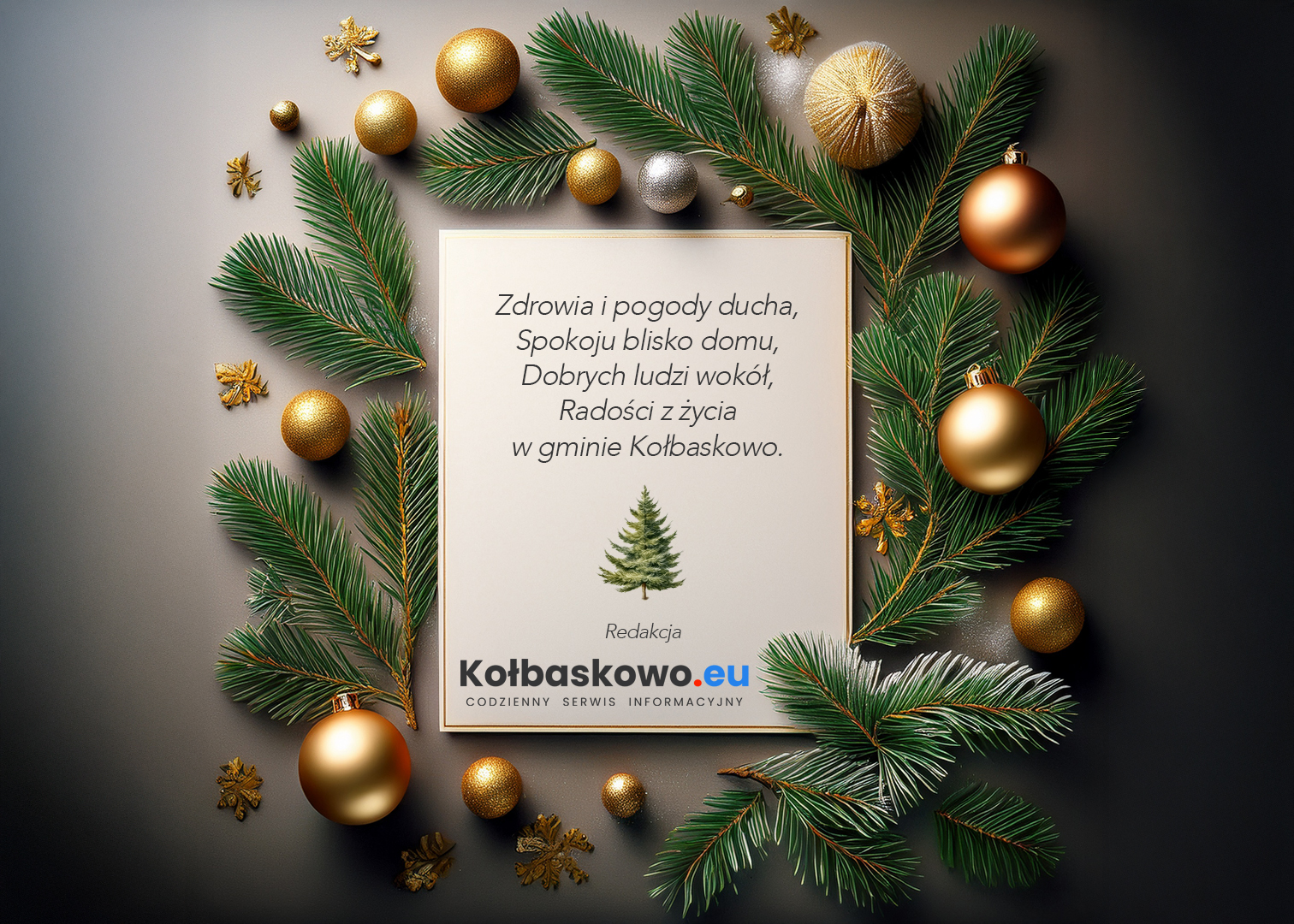 Wesołych Świąt od Kołbaskowo.eu!